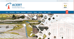 Desktop Screenshot of acert.org.br